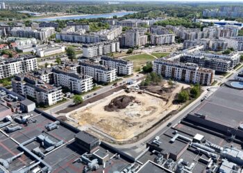 Na Łacinie trwa budowa zbiornika retencyjnego