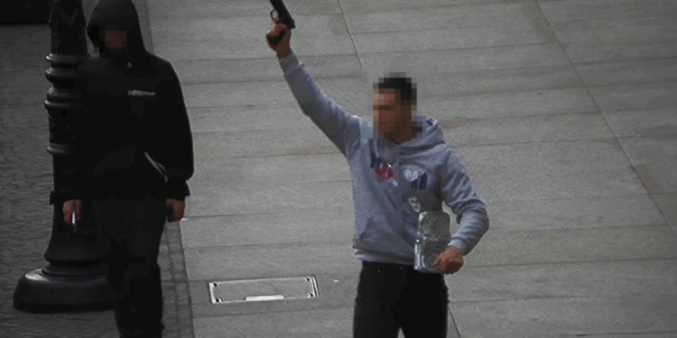 Mężczyzna z bronią w sercu Poznania. Interwencja służb