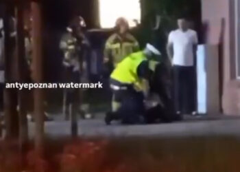 Pościg za pijanym cudzoziemcem na ulicach Poznania