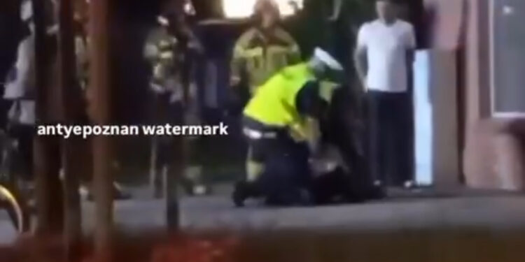 Pościg za pijanym cudzoziemcem na ulicach Poznania