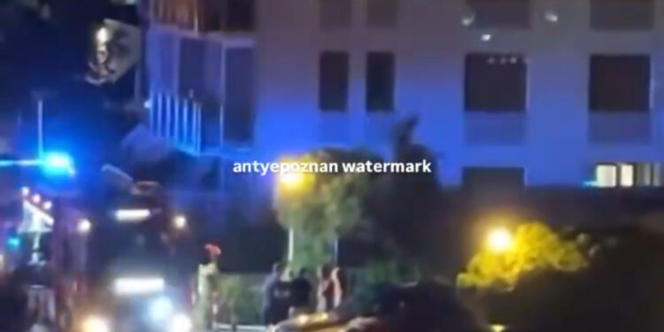 Wybuch w mieszkaniu na Naramowicach