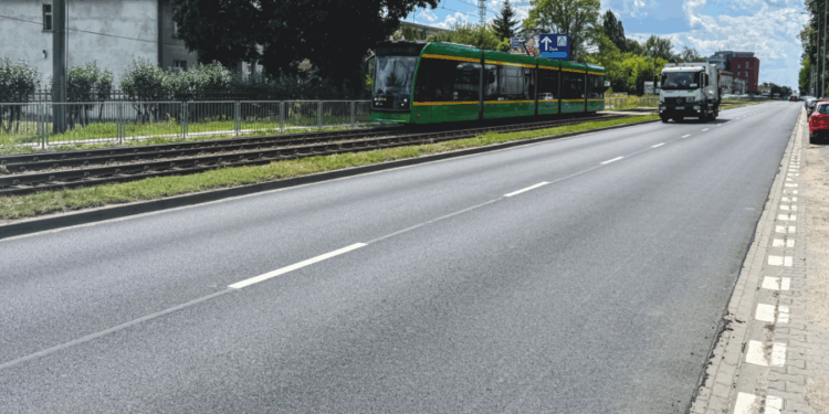 Utrudnienia na ul. Starołęckiej w Poznaniu