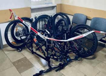 Poszukiwany obywatel Ukrainy zatrzymany za kradzież rowerów. Nie wiedział, że jeden z nich miał nadajnik GPS