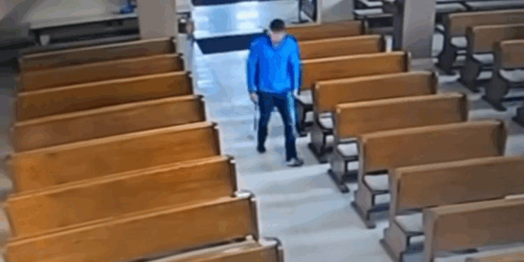 Okradł kościół, wpadł w kasynie