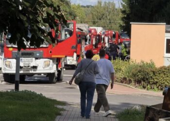 Pożar mieszkania na osiedlu Sobieskiego