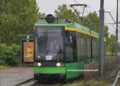 Pierwszy używany tramwaj z Niemiec testowany na ulicach Poznania