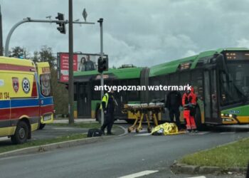 Autobus MPK potrącił pieszego na pasach na Dolnej Wildzie!