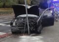 Wypadek przy Cytadeli! Kierowca roztrzaskał auto i uciekł z miejsca wypadku