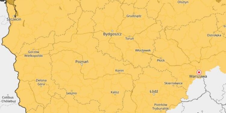 Silny wiatr uderzy w Wielkopolskę! IMGW ostrzega mieszkańców