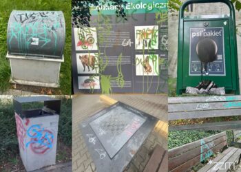 Szokujące koszty wandalizmu w Poznaniu! Miasto wydaje tysiące na walkę z bazgrołami w parkach