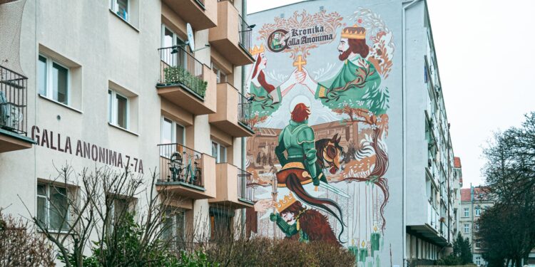 Nowy mural na Jeżycach zachwyca skalą i symboliką