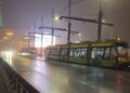 Awaria na Moście Dworcowym. Stoją tramwaje