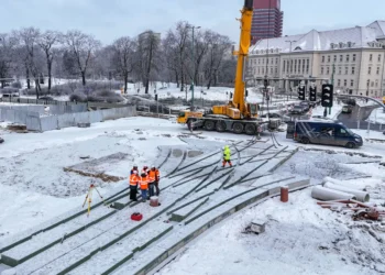 Ten fragment Poznania zmienia się nie do poznania. Pierwsze elementy nowej trasy już na miejscu