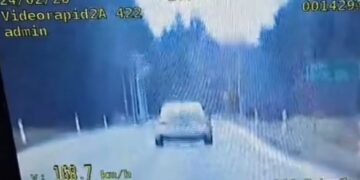 Blisko 170 km/h BMW na drodze krajowej w regionie. Od przyszłego tygodnia za takie wykroczenie grozi utrata prawa jazdy na trzy miesiące