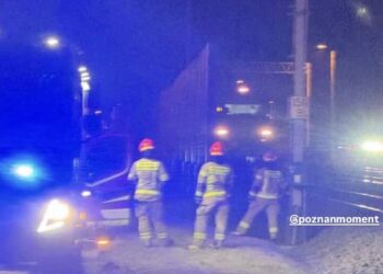 Tragedia na torach pod Poznaniem. Ruch pociągów nagle wstrzymany