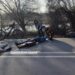 Zderzenie rowerzystów na Wartostradzie. Dwie osoby trafiły do szpitala