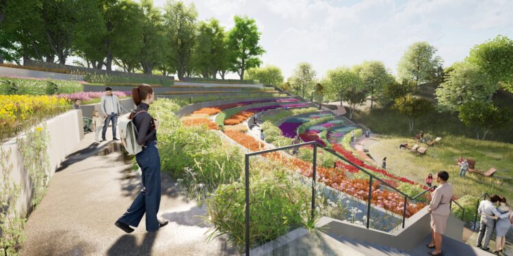 Na Cytadeli, w miejscu starego amfiteatru powstanie niezwykły ogród dla pszczół i spacerowiczów