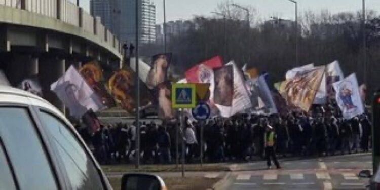 Procesja „Wojowników Maryi” przeszła dzisiaj przez miasto