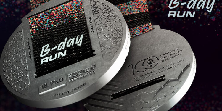 Zaprezentowano medal dla uczestników 18. PKO Poznań Półmaratonu