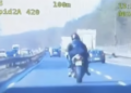 Szaleńcza jazda na trasie S11 pod Poznaniem. Motocyklista pędził 177 km/h z pasażerką
