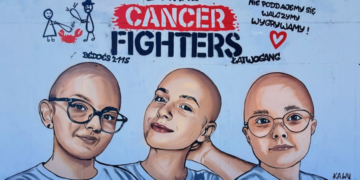 Mural przy Hetmańskiej przyciąga uwagę. Grafficiarz Kawu włącza się w rekordową akcję dla dzieci