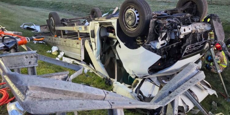 Tragiczny poranek na A2. Ofiara śmiertelna