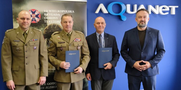 Ważne porozumienie w Poznaniu. Terytorialsi wesprą kluczową infrastrukturę Aquanetu