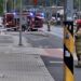 Wyciek gazu na stacji benzynowej w Poznaniu. Ewakuacja i akcja straży pożarnej