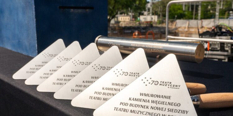 Poznań buduje nowy symbol miasta. Wmurowano kamień węgielny pod nowy Teatr Muzyczny