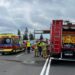 Wypadek motocyklisty w regionie, walka o życie