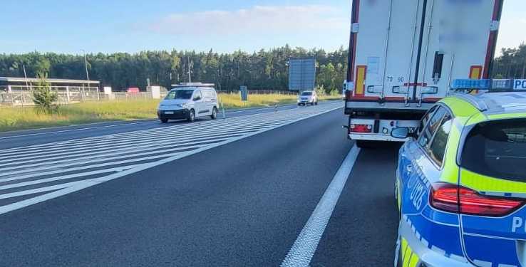 Poznań po długim weekendzie pod lupą policji. Zaskakujący manewr kierowcy ciężarówki zakończył się zatrzymaniem