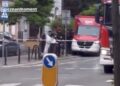Duża akcja służb w Poznaniu! Żandarmeria Wojskowa, straż i policja na Jeżycach