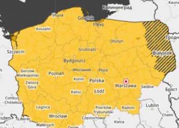 IMGW alarmuje! Burze uderzą w całą Wielkopolskę