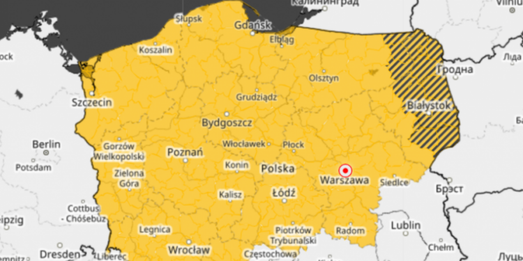 IMGW alarmuje! Burze uderzą w całą Wielkopolskę