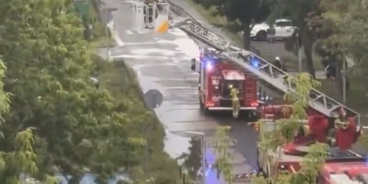 Pożar w poznańskim akademiku! Konieczna była ewakuacja mieszkańców