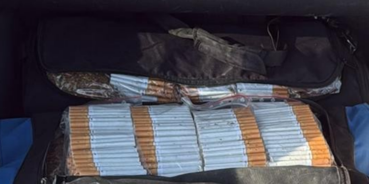 Ponad 95 tysięcy papierosów zabezpieczonych. Duża akcja policji