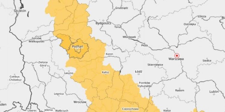 Burze nad Poznaniem i Wielkopolską. IMGW wydał ostrzeżenie dla wielu powiatów