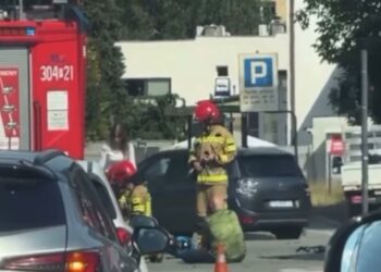 Groźny wypadek na ul. Żeromskiego. Jedna osoba ranna