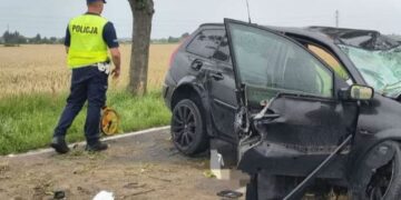 Tragiczny finał jazdy 18-latka. Auto z ogromną siłą uderzyło w drzewo
