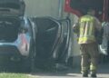 Samochód uderzył w kościół na poznańskim osiedlu. Kierowca stracił panowanie nad autem