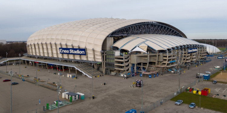 Enea Stadion przy ul. Bułgarskiej w Poznaniu, obiekt Lecha Poznań po podpisaniu umowy dzierżawy do 2041 roku