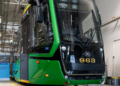 Tramwaj Moderus Gamma MPK Poznań na ulicy miasta