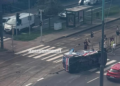 Zderzenie samochodu osobowego z karetką na ul. Hetmańskiej w Poznaniu