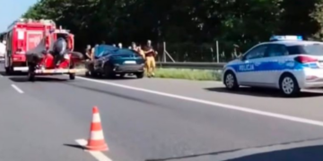 Wypadek na S11 między Kórnikiem a Poznaniem – akcja służb po potrąceniu kierowcy przez ciężarówkę