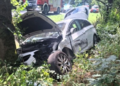 Wypadek na DK11 w Dobrzycy – służby ratunkowe przy zderzeniu trzech pojazdów