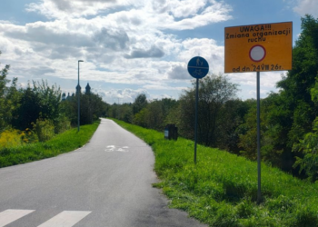Wartostrada na wysokości ul. św. Wincentego
