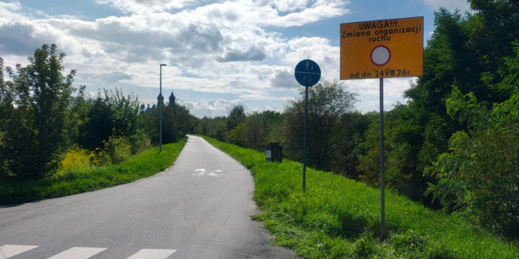 Wartostrada na wysokości ul. św. Wincentego