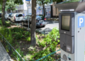 Zmodernizowany parkomat na Łazarzu w Poznaniu z ekranem dotykowym