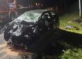 Wypadek na DW309. 18-latka zmarła. 5 osób w szpitalu