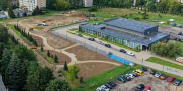Park Barw i Wody powstaje na Winogradach. Będzie ponad 100 drzew i kolorowe rabaty